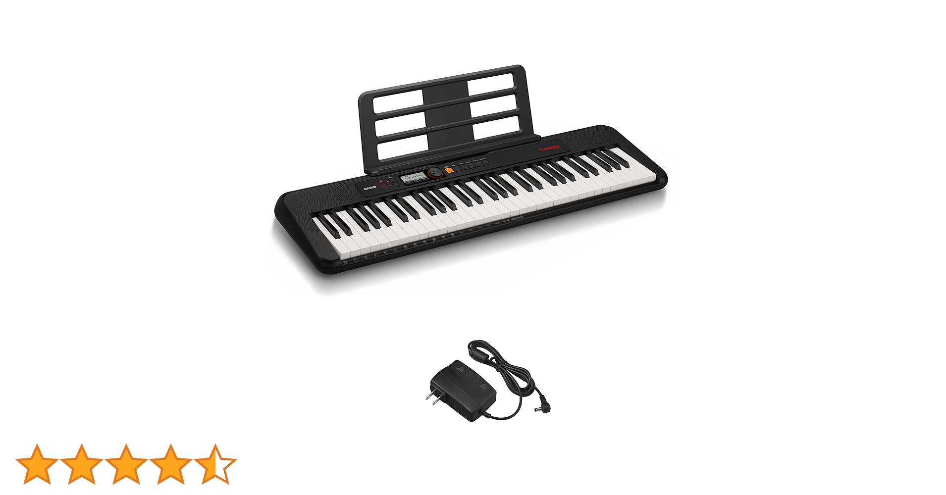 Amazon.co.jp: Casio Electronic Keyboard, Casiotone CT-S195 (Black